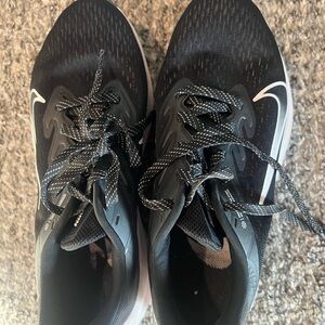 Nike black sneakers size 7